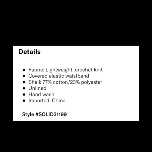 Solid & Striped The Ronnie Skirt in BLACK- S,M - Picture 7 of 7